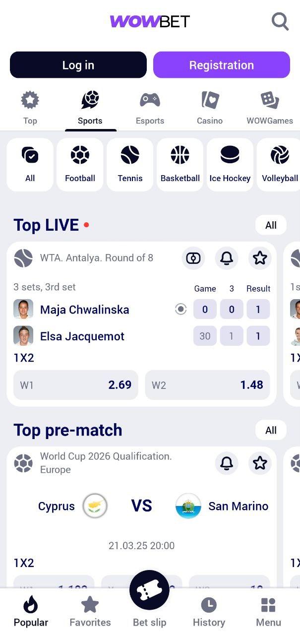 wowbet легально